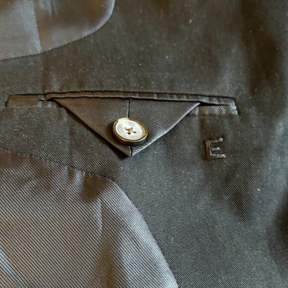 NWT Everlane The 80's Italian Wool Blazer Women's Size 6 Black Oversized Eighti - Picture 8 of 12